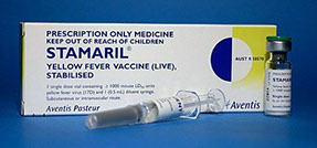 Stamaril yellow fever vaccination